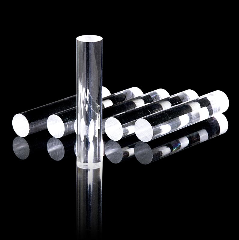Batang kaca akrilik Fillini Maker, Ø 20mm, tinggi 105mm - 6 buah - tas