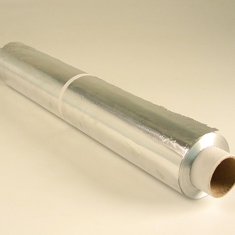 Papel de aluminio para dispensadores de papel de aluminio, 45 cm x 150 m. - 1 rollo, 150 m - Cartulina