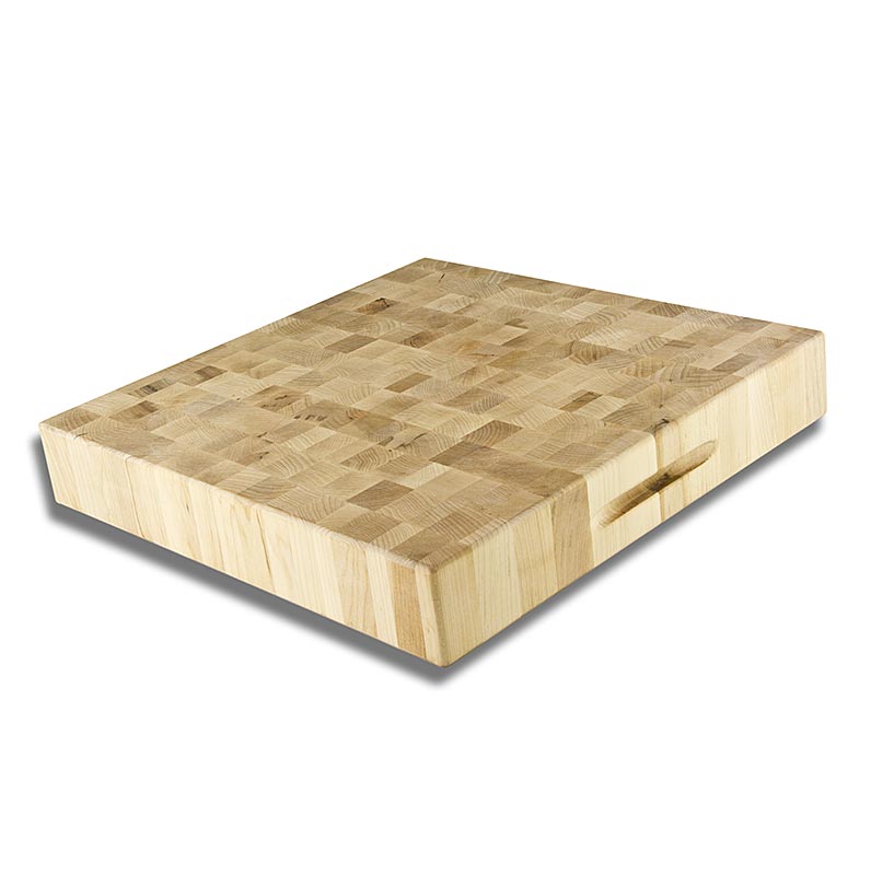 Boos Block dulcimer CCB, segi empat sama diperbuat daripada maple, 46 x 46 x 7.5 cm - 1 keping - kerajang