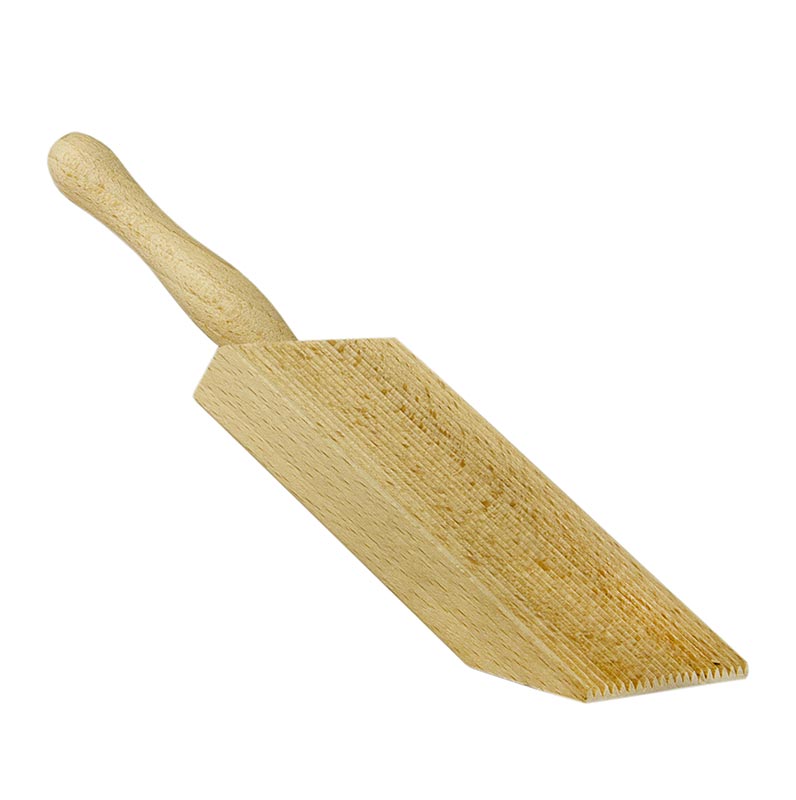 Papan gnocchi, kayu beech, 12 x 6 cm - 1 buah - Longgar