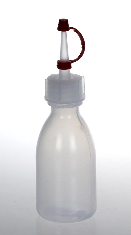Botol semprot plastik, dengan botol penetes / tutup, 50 ml - 1 buah - Longgar