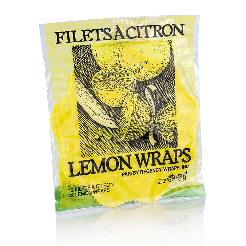 The Original Lemon Wraps - toalha de servir limao, amarela, com gravata verde - 12 pecas - bolsa The Original Lemon Wraps - toalha de servir limao, amarela, com gravata verde - 12 pecas - bolsa