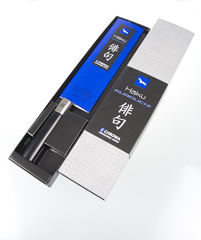 Haiku Kurouchi B-08 Gyoto, Kochmesser, 21cm - 1 St - Schachtel Haiku Kurouchi B-08 Gyoto, Kochmesser, 21cm - 1 St - Schachtel