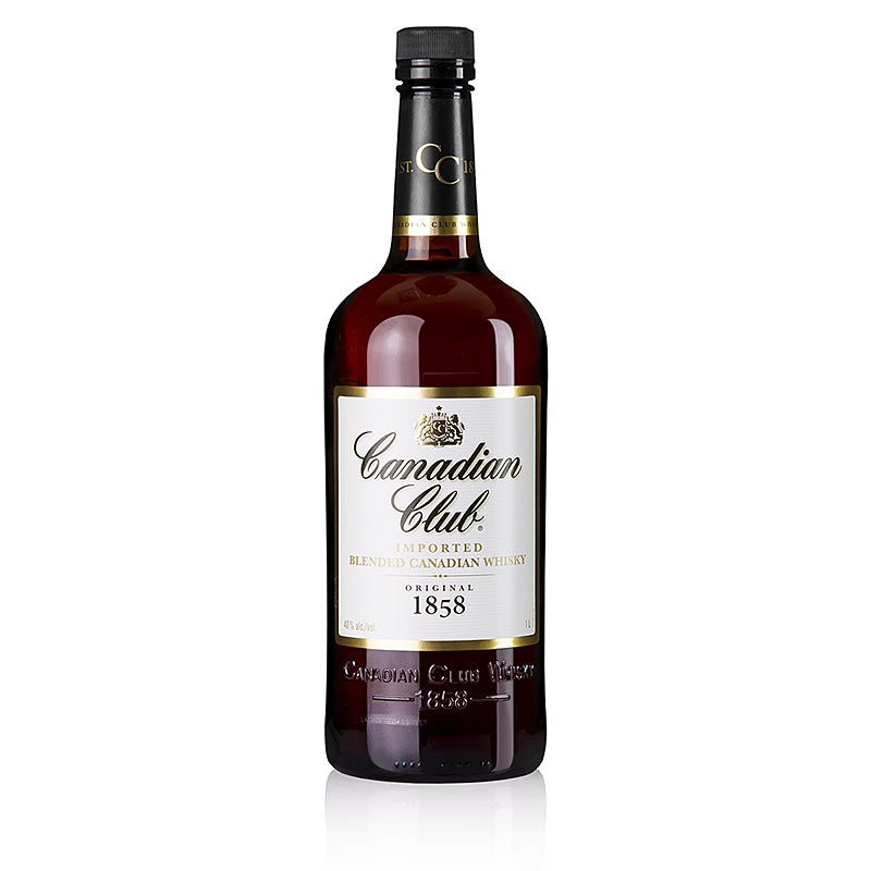 Blended Whiskey Canadian Club, 40% vol., Kanada - 1 litra - Flaska