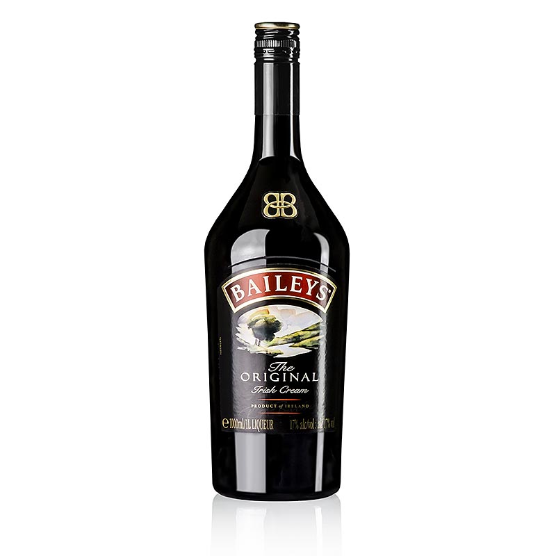 Baileys Original Irish Cream, minuman keras wiski, 17% vol. - 1 liter - Botol