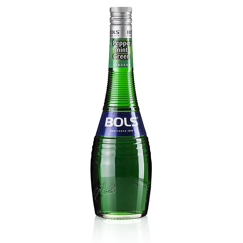 Bols Peppermint, minuman keras peppermint hijau, 24% vol. - 700ml - Botol
