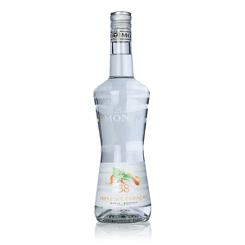 Liqueur de Triple Sec Curacao, Monin, 38% vol. - 700 ml - Flaske