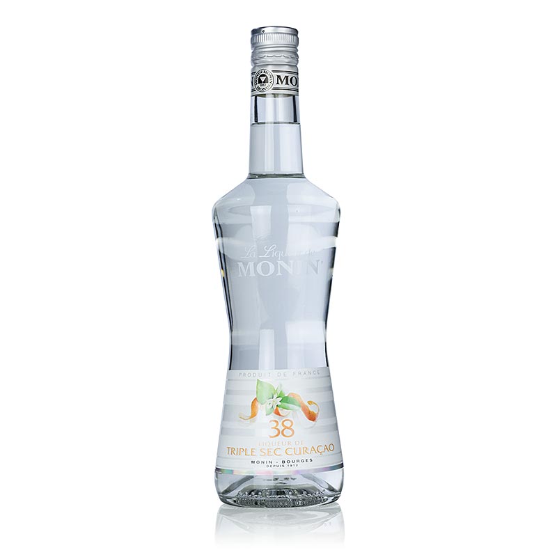 Minuman Keras de Triple Sec Curacao, Monin, 38% vol. - 700ml - Botol Minuman Keras de Triple Sec Curacao, Monin, 38% vol. - 700ml - Botol