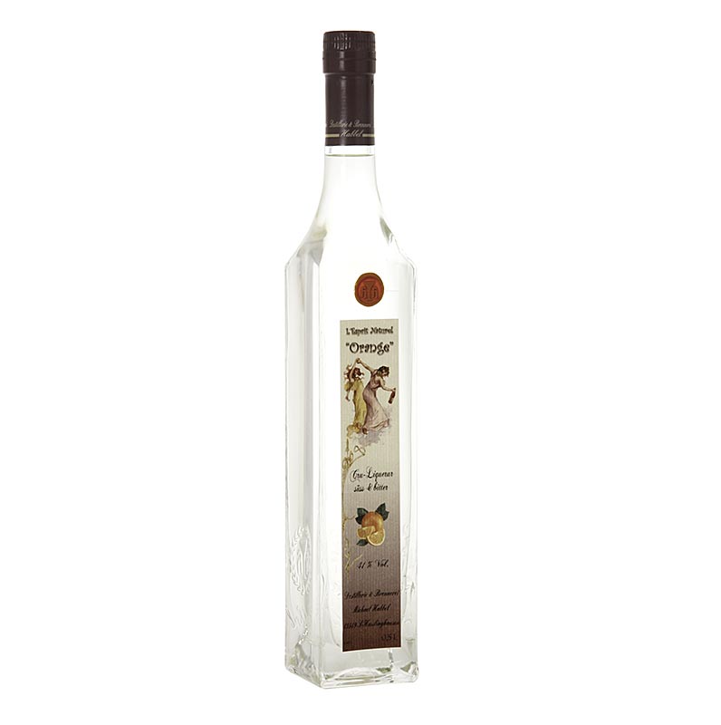 Orange Cru Liquore, liquore all`arancia, Habbel, 41% vol. - 500ml - Bottiglia