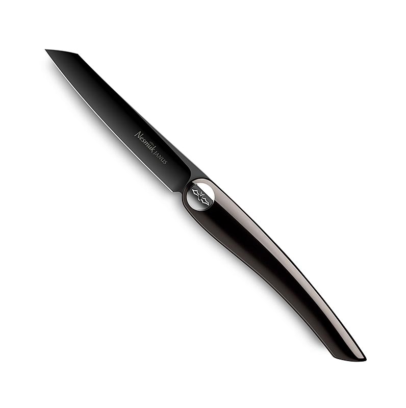 Nesmuk Janus Klappmesser (Folder), 202mm (115mm geschl.), brauner Klavierlack - 1 Stück - Schachtel Nesmuk Janus Klappmesser (Folder), 202mm (115mm geschl.), brauner Klavierlack - 1 Stück - Schachtel