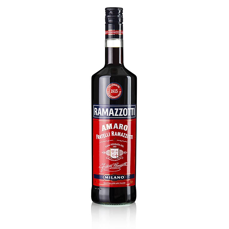 Ramazzotti Amaro, minuman keras herba, 30% vol. - 1 liter - Botol Ramazzotti Amaro, minuman keras herba, 30% vol. - 1 liter - Botol