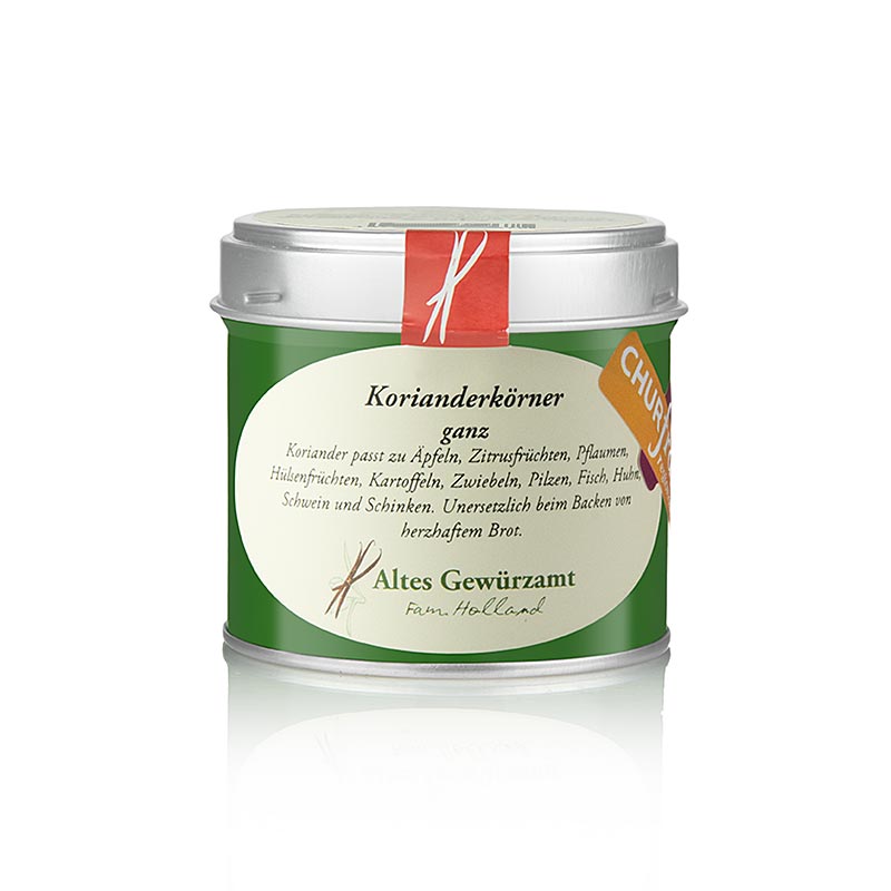 Gras de coriandre ChurFranken, sencers, Altes Gewurzamt, Ingo Holland - 45 g - llauna