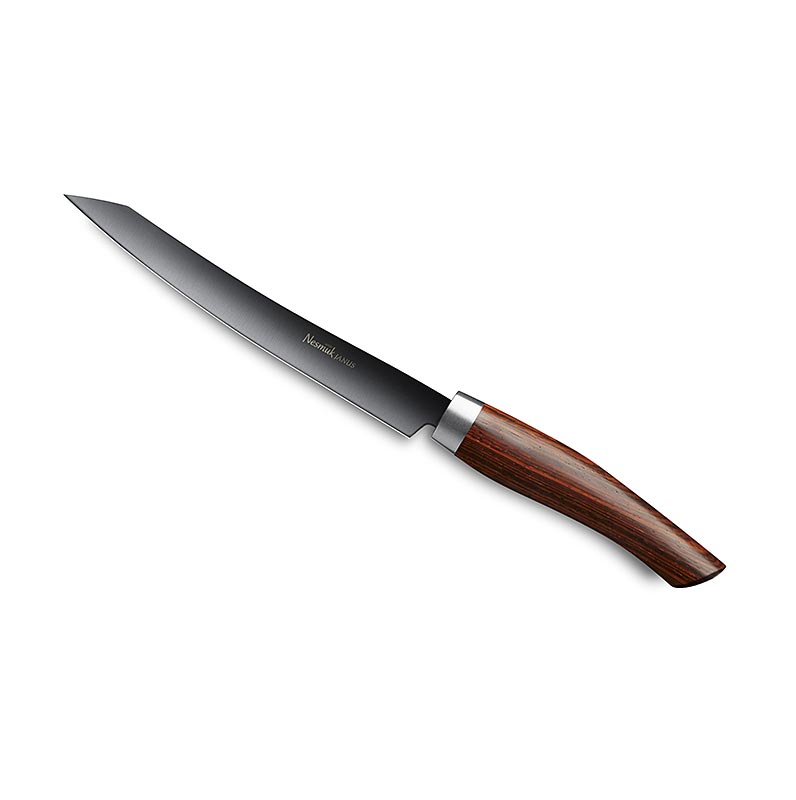 Nesmuk Soul 3.0 Slicer, 160mm, Edelstahlzwinge, Griff Cocobolo - 1 St - Schachtel Nesmuk Soul 3.0 Slicer, 160mm, Edelstahlzwinge, Griff Cocobolo - 1 St - Schachtel
