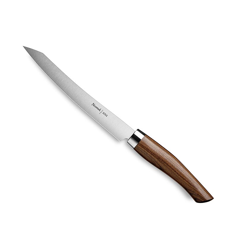 Nesmuk Soul 3.0 Slicer, 160mm, Edelstahlzwinge, Griff Pau Ferro - 1 St - Schachtel Nesmuk Soul 3.0 Slicer, 160mm, Edelstahlzwinge, Griff Pau Ferro - 1 St - Schachtel