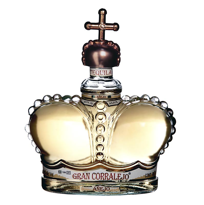 Corralejo Gran Corralejo Anejo Tequila, tong kayu oak 24 bulan, 38% vol. - 1 liter - Botol