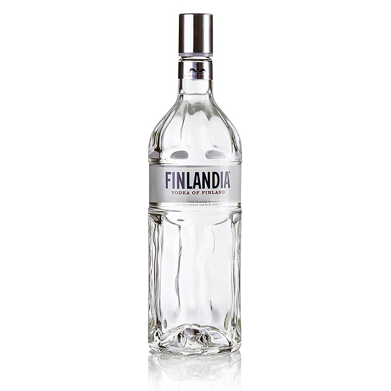 Finlandia Vodka, 40 tilavuusprosenttia, Suomi - 1 litra - Pullo