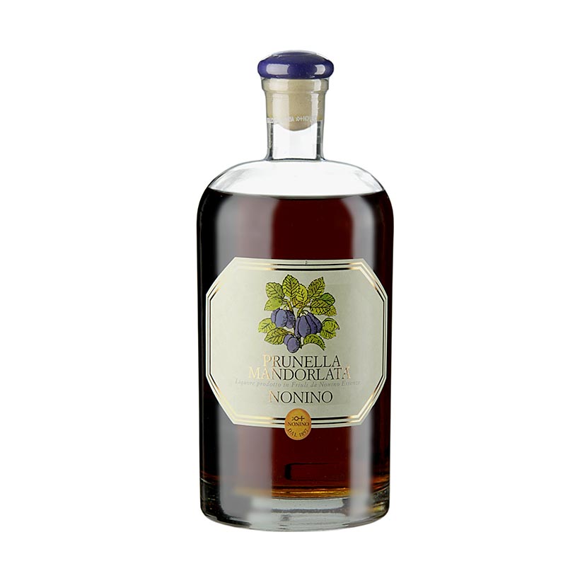Prunella Mandorlata, minuman keras plum, 33% vol., Nonino - 700ml - Botol