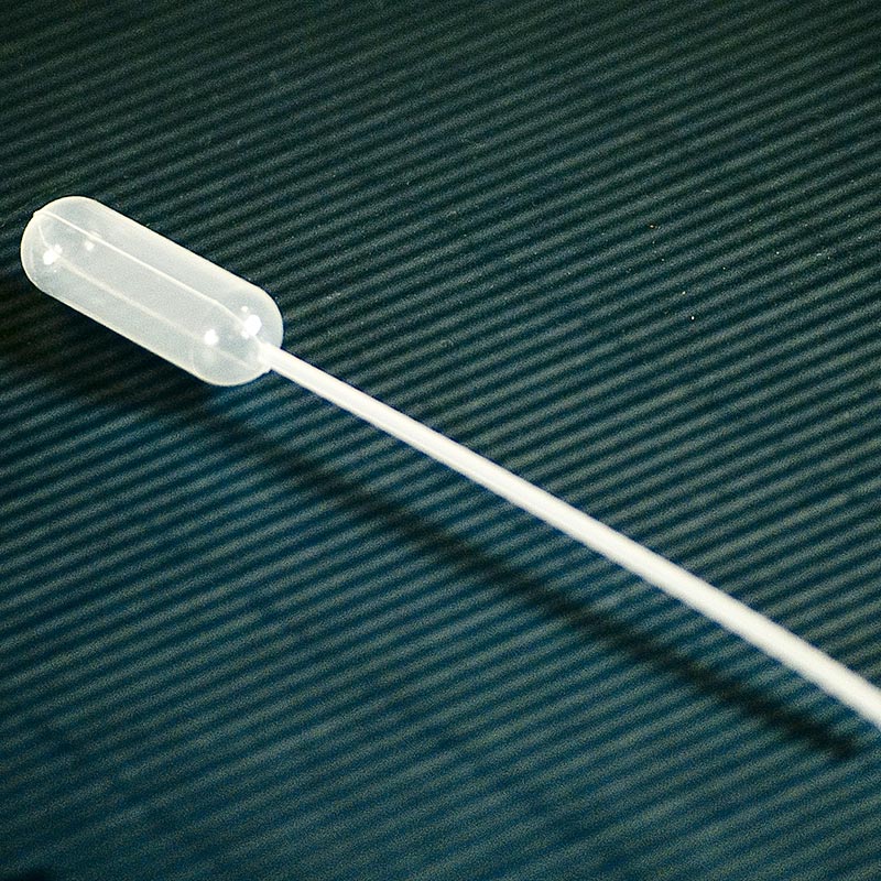 Pasteurpipette, Saugvolumen 3ml, 15cm lang, Kunststoff - 1 St - Lose Pasteurpipette, Saugvolumen 3ml, 15cm lang, Kunststoff - 1 St - Lose