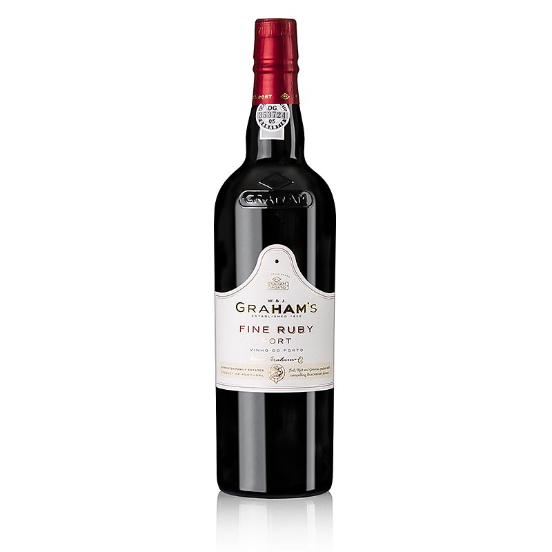 Graham`s - Vino de Oporto Fine Ruby dulce 19% Vol. Portugal 0,75l - 750ml - Botella
