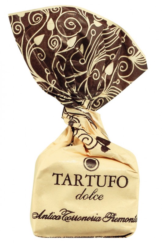 Tartufi dolci neri, ATP sfusi, trufas de chocolate preto, soltas, Antica Torroneria Piemontese - 1.000g - kg