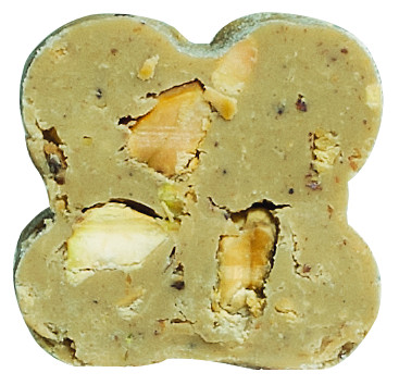 Tartufi dolci al pistacchio, ATP sfusi, truffle coklat dengan pistachio, longgar, Antica Torroneria Piemontese - 1.000 gram - Tas