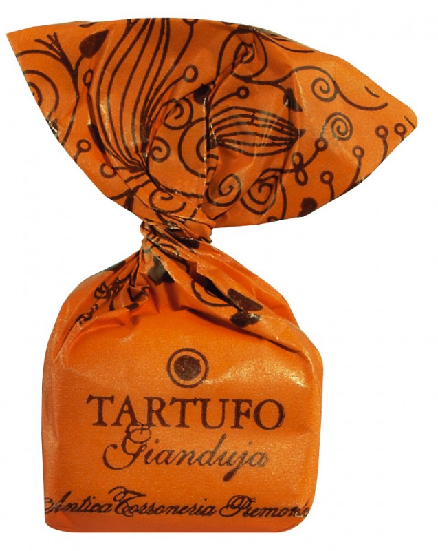 Tartufi dolci Gianduia, sacchetto, trufas de chocolate com Gianduia, saco, Antica Torroneria Piemontese - 1.000g - kg
