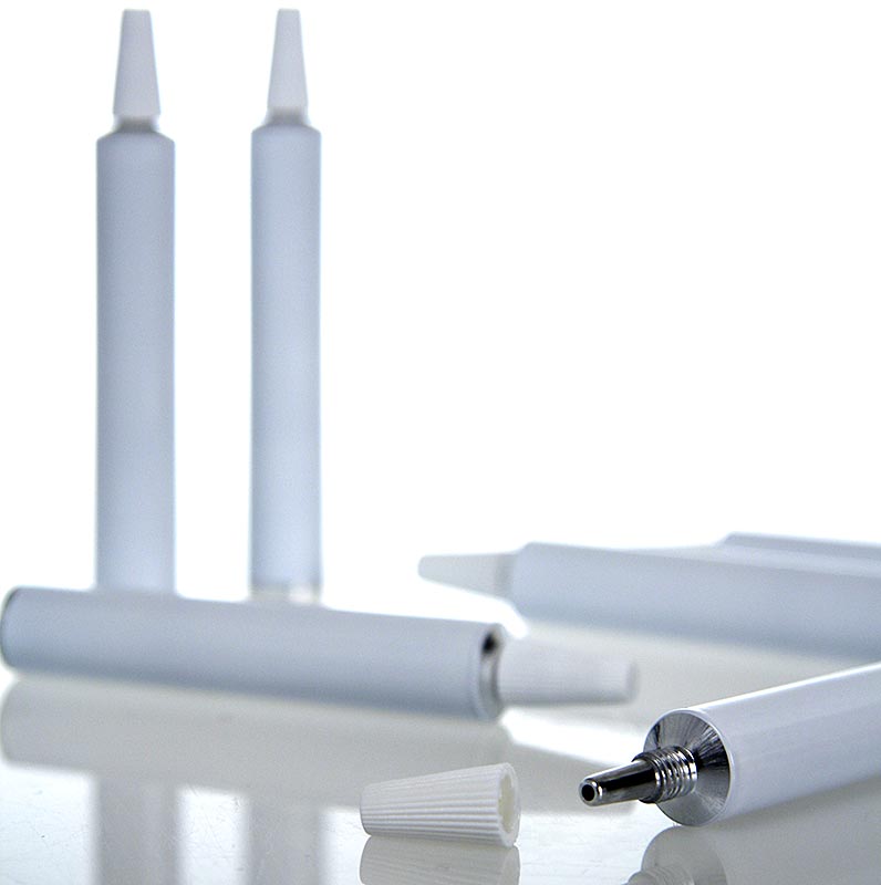 Tube zum Befüllen, weiß, 7ml, ohne Inhalt, 100% Chef - 1 Stück - Lose Tube zum Befüllen, weiß, 7ml, ohne Inhalt, 100% Chef - 1 Stück - Lose