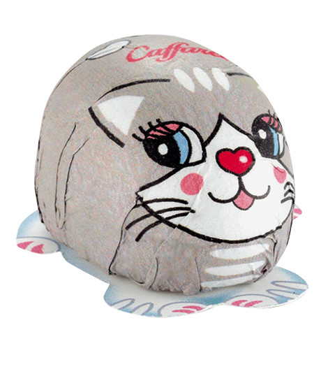 Allegri animaletti di cioccolato, le gatte, gatos de chocolate con leche, exhibicion, caffarel - 48x10g - mostrar