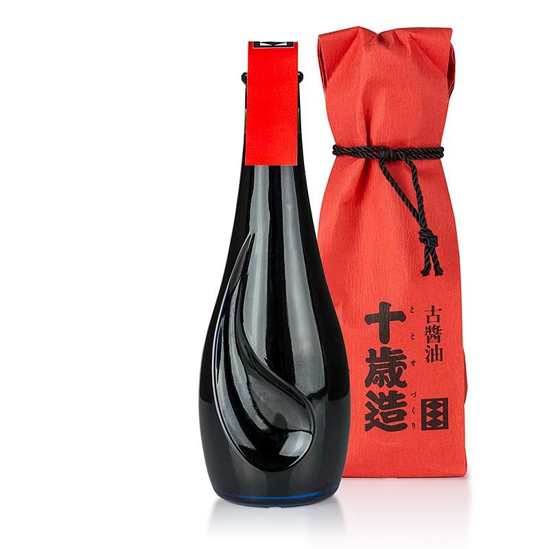 Salsa de soja - envejecida durante 10 anos en barricas de roble japones - 180ml - Botella