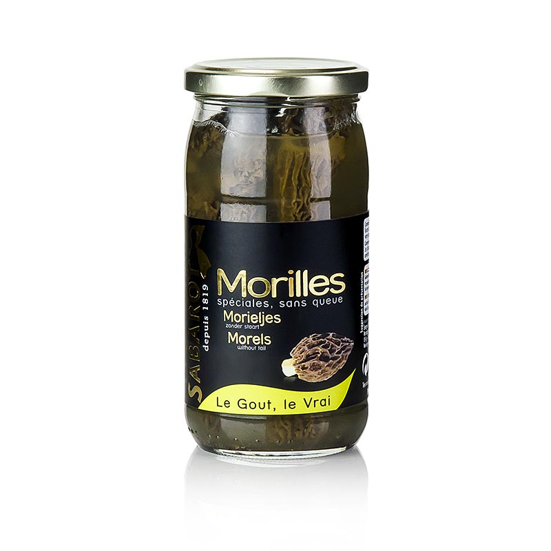 Morillas negras, en salmuera - 330g - Vaso