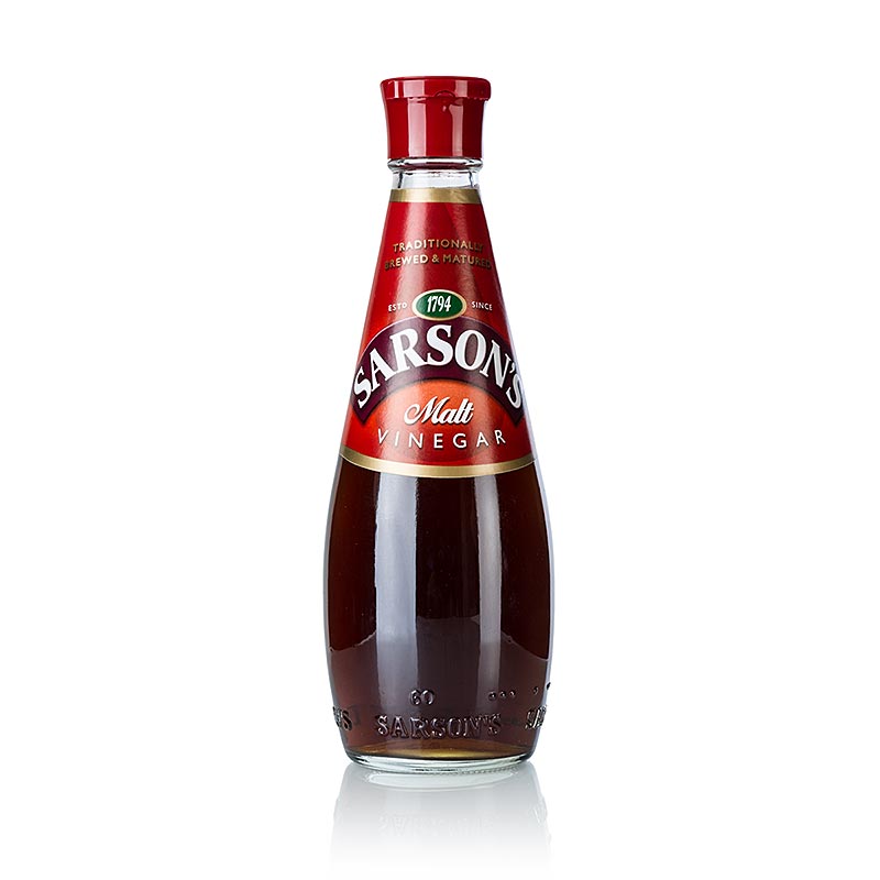 Vinagre de malta, 5% acido Sarsons - 250ml - Botella