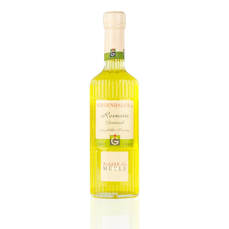 Gegenbauer olio speziato al rosmarino, con olio di semi di girasole - 250 ml - Bottiglia