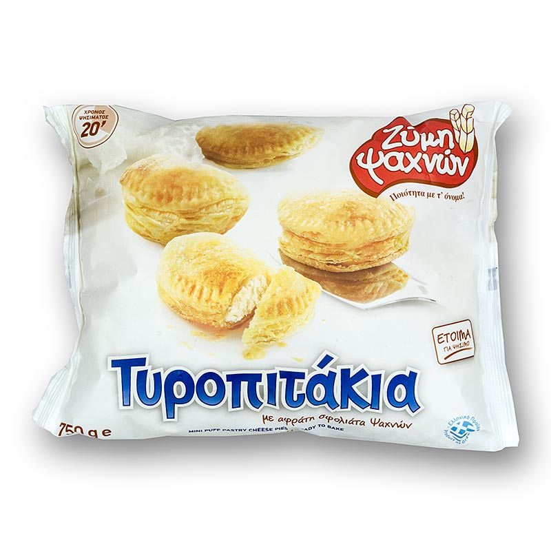 Mini bolinhos com queijo feta - 750g - bolsa Mini bolinhos com queijo feta - 750g - bolsa