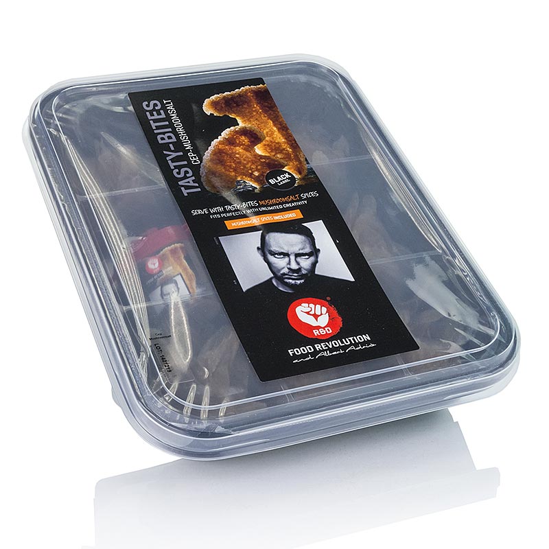 Tasty Bites Mushroom - fingramatur sem byggir a hrisgrjonum til adh djupsteikja - 175 stykki - Pappi Tasty Bites Mushroom - fingramatur sem byggir a hrisgrjonum til adh djupsteikja - 175 stykki - Pappi