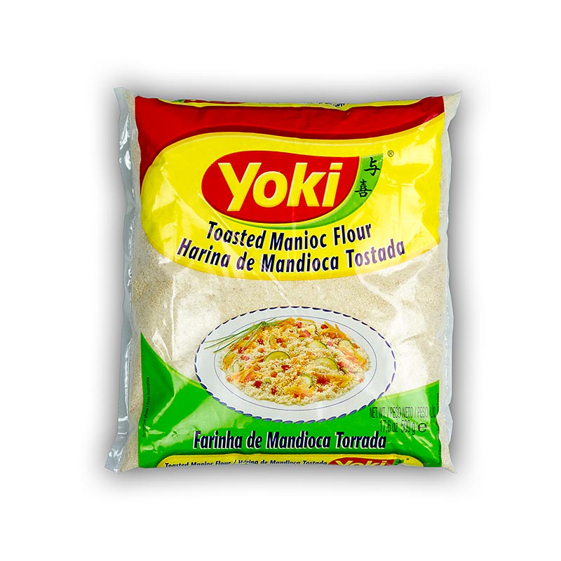 Cassava mel, stekt - 500 g - Kartong