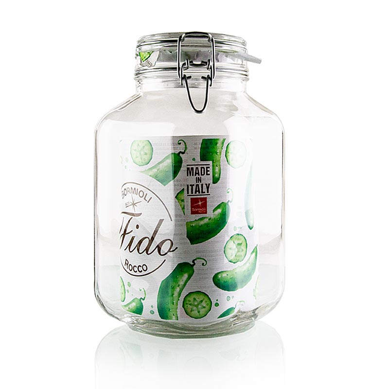 Bicchiere a filo - Bocal 3 litri, 3200 ml, quadrato - 1 pezzo - Sciolto Bicchiere a filo - Bocal 3 litri, 3200 ml, quadrato - 1 pezzo - Sciolto
