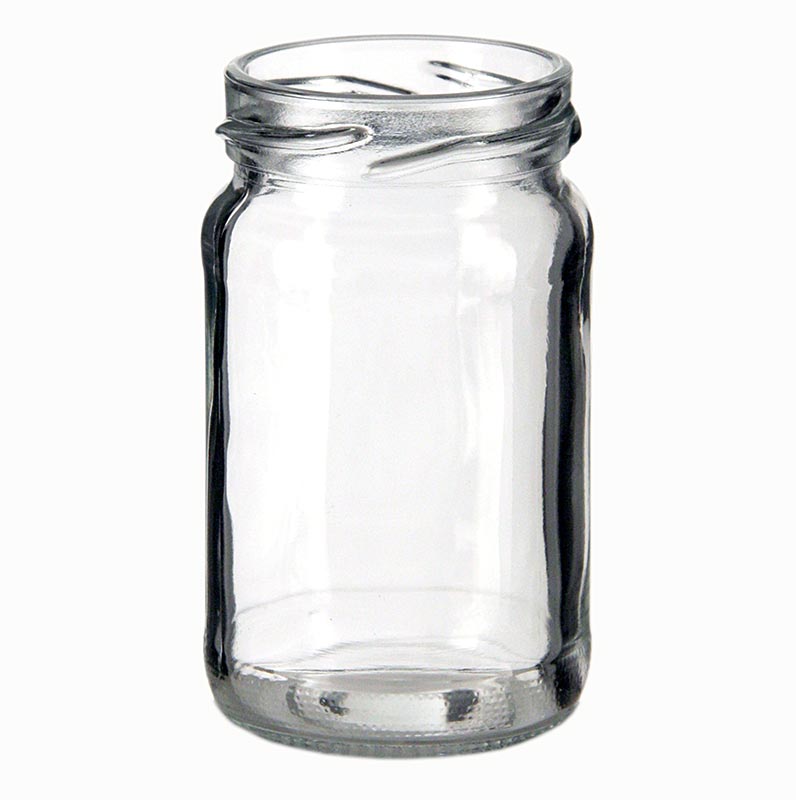 Glass, rund, 107 ml, 48 mm munn, uten lokk - 1 stk - Loes