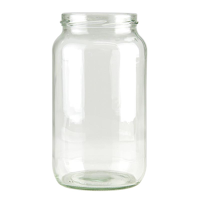 Xham, i rrumbullaket, 1062 ml, gryke Ø 82 mm, pa kapak - 1 cope - Te lirshme Xham, i rrumbullaket, 1062 ml, gryke Ø 82 mm, pa kapak - 1 cope - Te lirshme