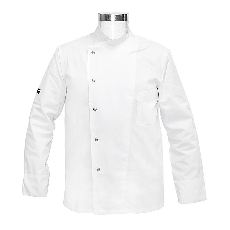 Jaket Chef Lars warna putih, ukuran. 50, Jalur Premium, Karlowsky - 1 buah - menggagalkan