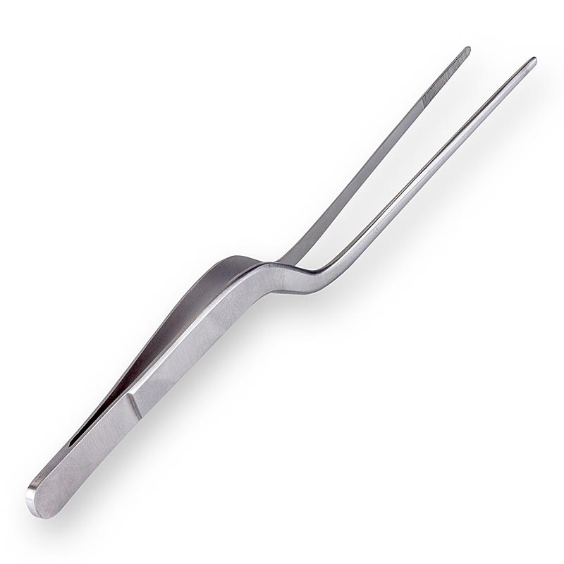 Pinset stainless steel, melengkung, 20 cm - 1 buah - Lepuh