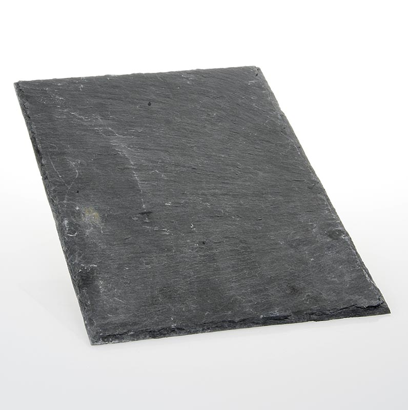 Plat batu tulis, asli, 20 x 30 cm - 1 keping - Longgar