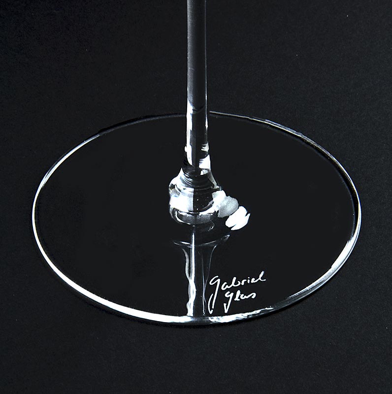 GABRIEL - GLAS© GOLD - Edizione, bicchieri da vino, 510 ml, soffiati a mano, in confezione regalo - 2 pezzi - Cartone