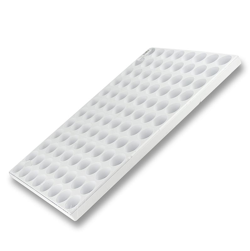 Petits Fours multiforme, plastico, para 96 minibolos Ø 40mm, 40x60cm - 1 pedaco - Solto