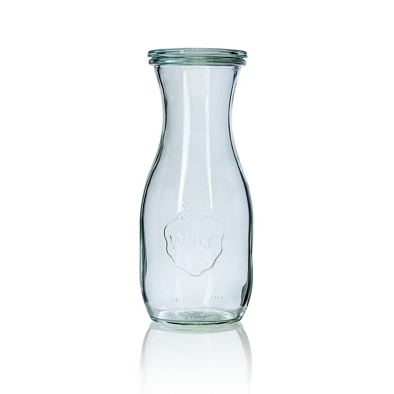 Glas Flasche, 500 ml, mit Deckel, Weck - 1 Stück - Lose