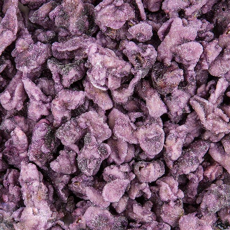 Ekta fjolubla blodh, blafjolubla, kristalludh, ca 2cm, aet - 1 kg - Pappi