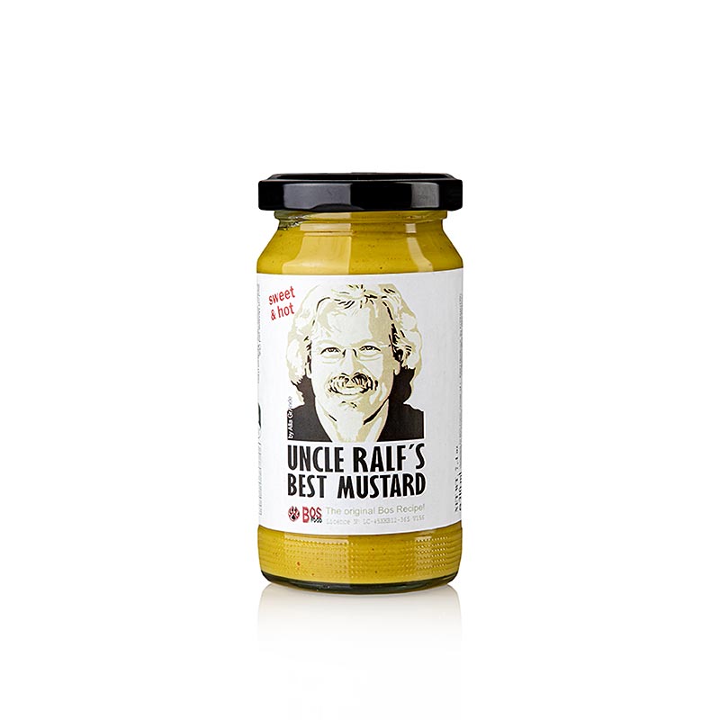Kornmayer - Mustard Mustard Terbaik Uncle Ralf, manis dan panas - 210ml - kaca