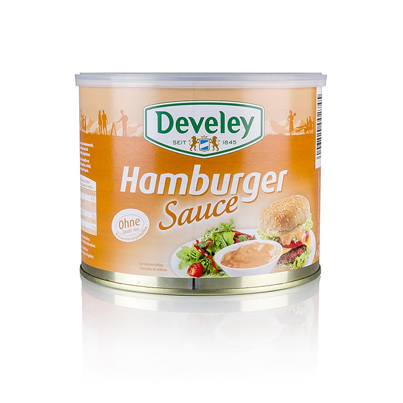 Hamburgersas Special, Develey - 2 kg - burk