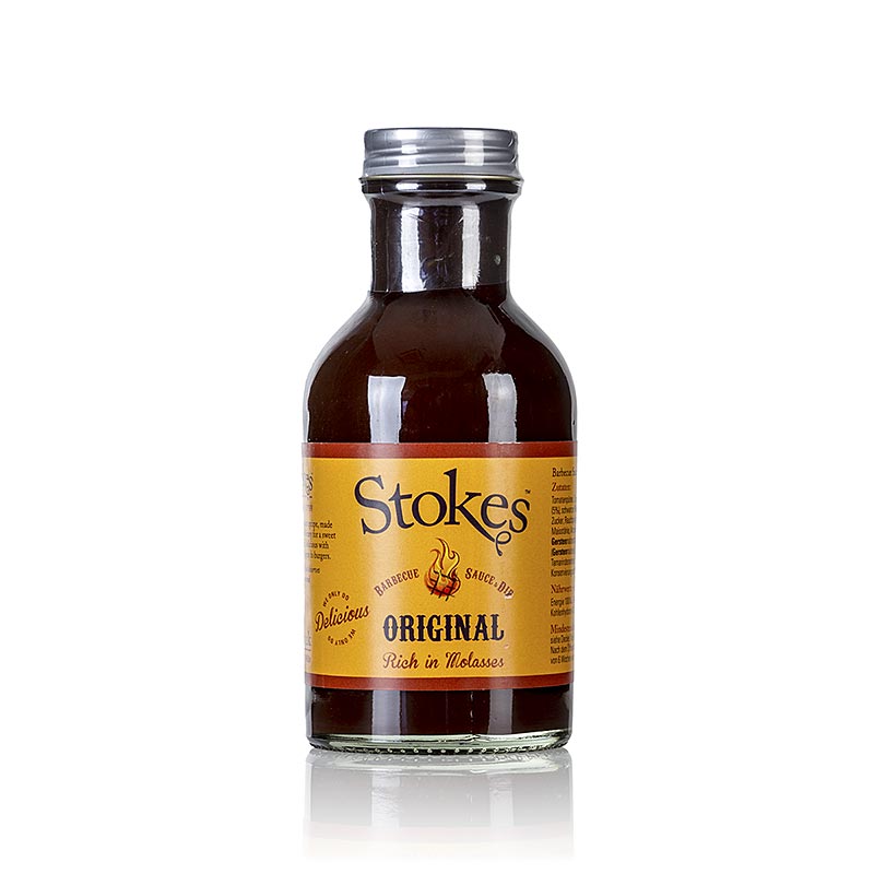 Molho BBQ Stokes Original, defumado e doce - 250ml - Garrafa