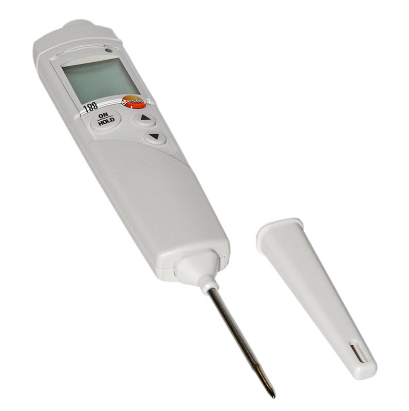 Digital Thermometer testo 106, mit Einstechfühler, -50C bis +275C - 1 St - Karton Digital Thermometer testo 106, mit Einstechfühler, -50C bis +275C - 1 St - Karton