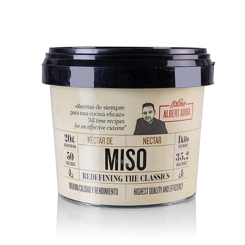 Albert Adria - misso, molho asiatico - 1 kg - Balde de pe